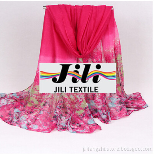 Curtain/Polyester/Garment /Scarf/Voile Fabric